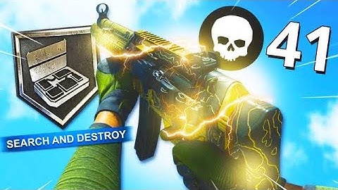 MP5 RUSHING in SEARCH and DESTROY! (41 KILL GAMEPLAY!) - Modern Warfare