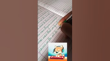 Cursive small hand writing skill #youtubeshorts #youtube #youtuber #viralvideo #mohdkashif #trending