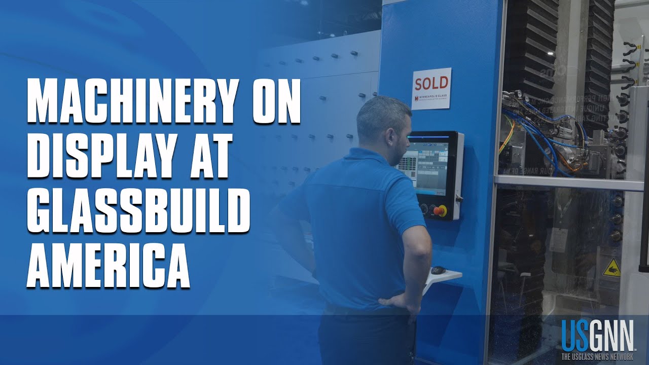 Machinery on Display at GlassBuild America