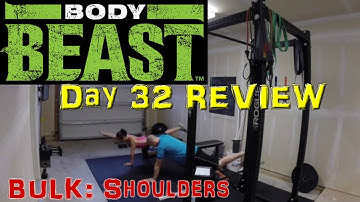 Body Beast 2015: Day 32 Review (BULK Shoulders)