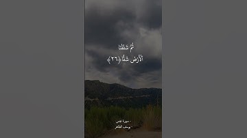 فلينظر الإنسان إلي طعامه | القارئ يوسف الطاهر