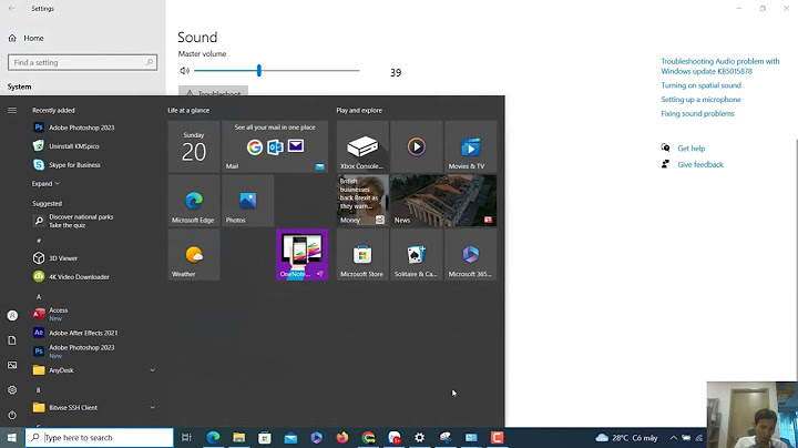 Sửa lỗi thiết lập và cài đặt microphone trong windows năm 2024