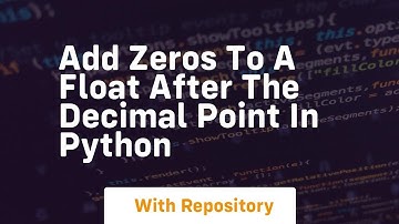 add zeros to a float after the decimal point in python