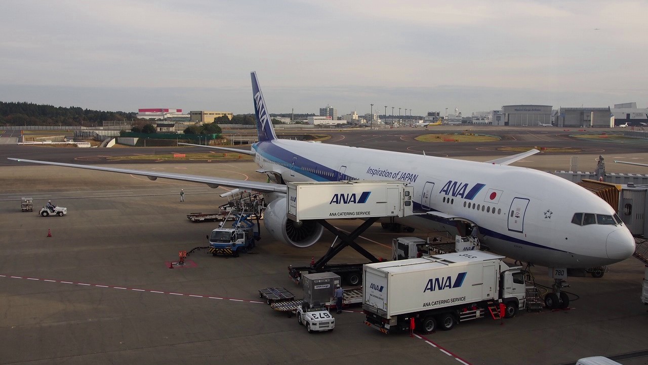 2016/11/19 All Nippon Airways 173 Announcement: Houston - Tokyo Narita