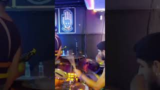 Tribal com Pedal Duplo AO VIVO drumcam livedrums groove doublebass