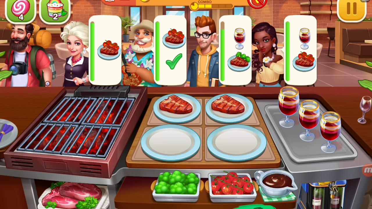 Cooking Hot Level 6-3 (by match3news.com) - YouTube