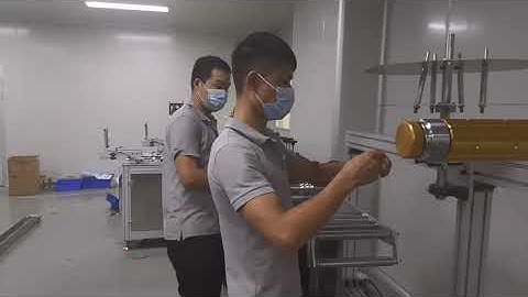 鼻梁盘安装视频 Nose wire tray installation tutorial for mask machine