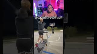 Shooting 3-pointers on a treadmill is CRAZY!