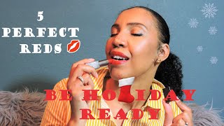 5 Holiday Perfect Red Lipsticks | 2020 | Glamour Guru Nae