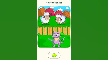 Save the sheep 🐏 🐑 Can You Solve This? | DOP 3 Level  190 Puzzle Challenge