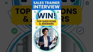 How to PASS a Sales Trainer Interview! (Top Questions & Winning Answers)