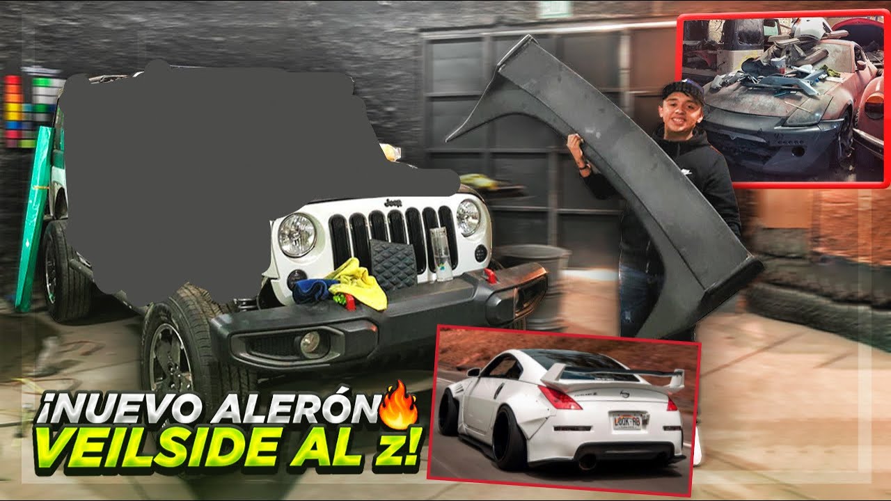 QUE PASÓ CON MI 350z Y LA RIFA? LOS ESTAFE?| TENEMOS NUEVO ALERÓN VEILSIDE! | GUS LOPEZ |