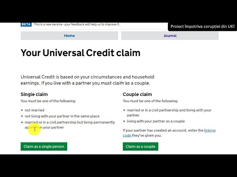 Cum aplici pentru Universal Credit în Anglia, UK, după Brexit: Self-employed & Contract
