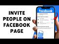 How To Invite People On Facebook Page | Send Page Invites To Friends On Facebook 2026
