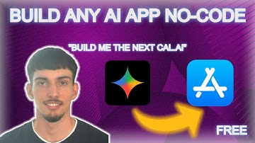 How To Build ANY AI App In 5 Minutes For FREE (NO-CODE)