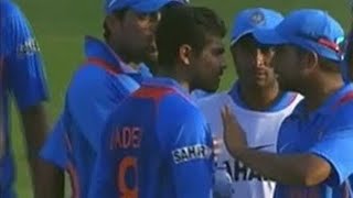 Ravindra Jadeja Vs Suresh Raina Fight 2013 International Cricket Match Full Fight Video