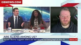 My apperance on GB News on Obama's alien comments
