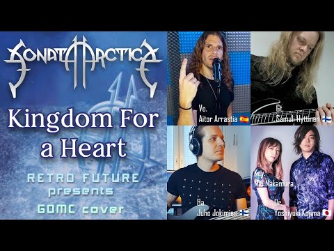Sonata Arctica - Kingdom For a Heart [Split screen cover] projected by RETRO FUTURE