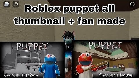 Roblox puppet all thumbnail + fan made