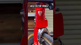 Vector Wings on a Bike?! Wait for It…#shorts #engineering #cycling #ciclismo #bike