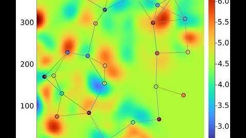 Connectivity-preserving distributed informative path planning with 25 robots