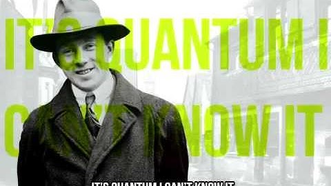 Heisenberg sings: The Uncertainty Principle
