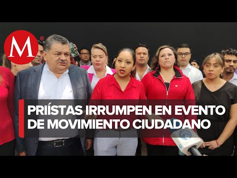 Integrantes de Movimiento Ciudadano y PRI ‘chocan’ por acusaciones en la CdMx
