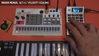 Rk008 Menus Alt4 - Filter Velocity Scaling