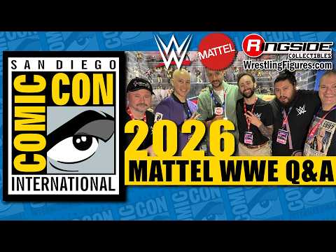 Mattel WWE Figure Q&A Session w/ the Mattel WWE Team at San Diego Comic-Con 2026!
