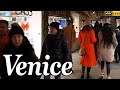 Venice City Ambient Rainy Night Walking Tour