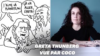 Greta Thunberg en plein \