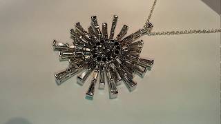 Gem Classics custom 14kt white gold pendant