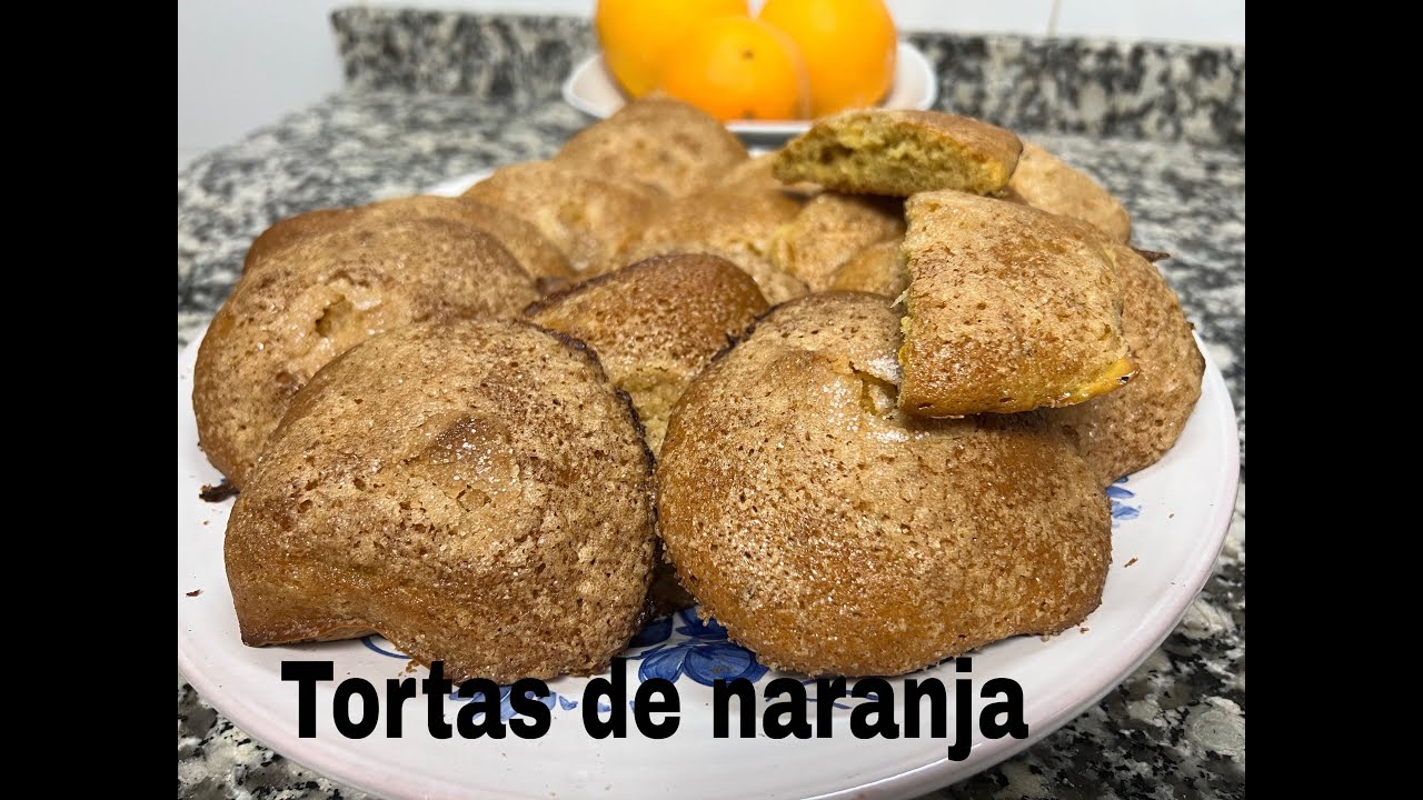 Tortas de naranja murcianas 