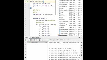 How to run your test with coverage in Android Studio tips.