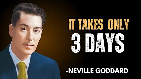 By Neville Goddard - I Always Get What I Visualize In Only 3 Days Using This Belief System#success