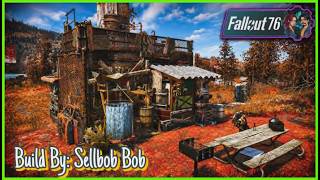 🏚️ Fallout 76 CAMP Showcase | The Bog Bungalow - Immersive Survival CAMP
