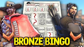 What happens when a BRONZE player tries Hanzo | Spectating Bronze Bingo
