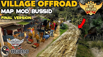UNDUH! 🔥 Mod Peta OFFROAD Desa KARNATAKA untuk Bus Simulator Indonesia।Mod Peta Bussid 4.3.3