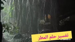 تفسير حلم المطر youtubeshots