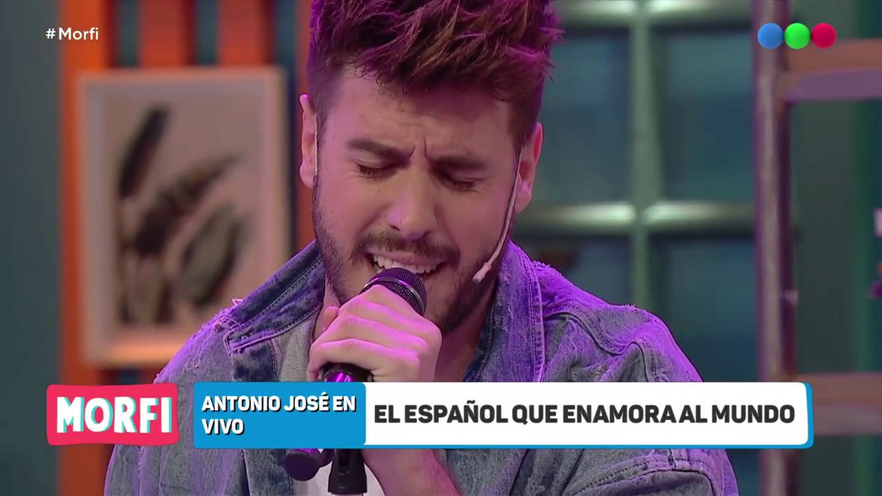 Antonio José enamoró a todos con su voz - Morfi