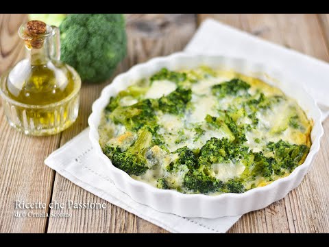 Broccoli con mozzarella al forno - Ricette che Passione