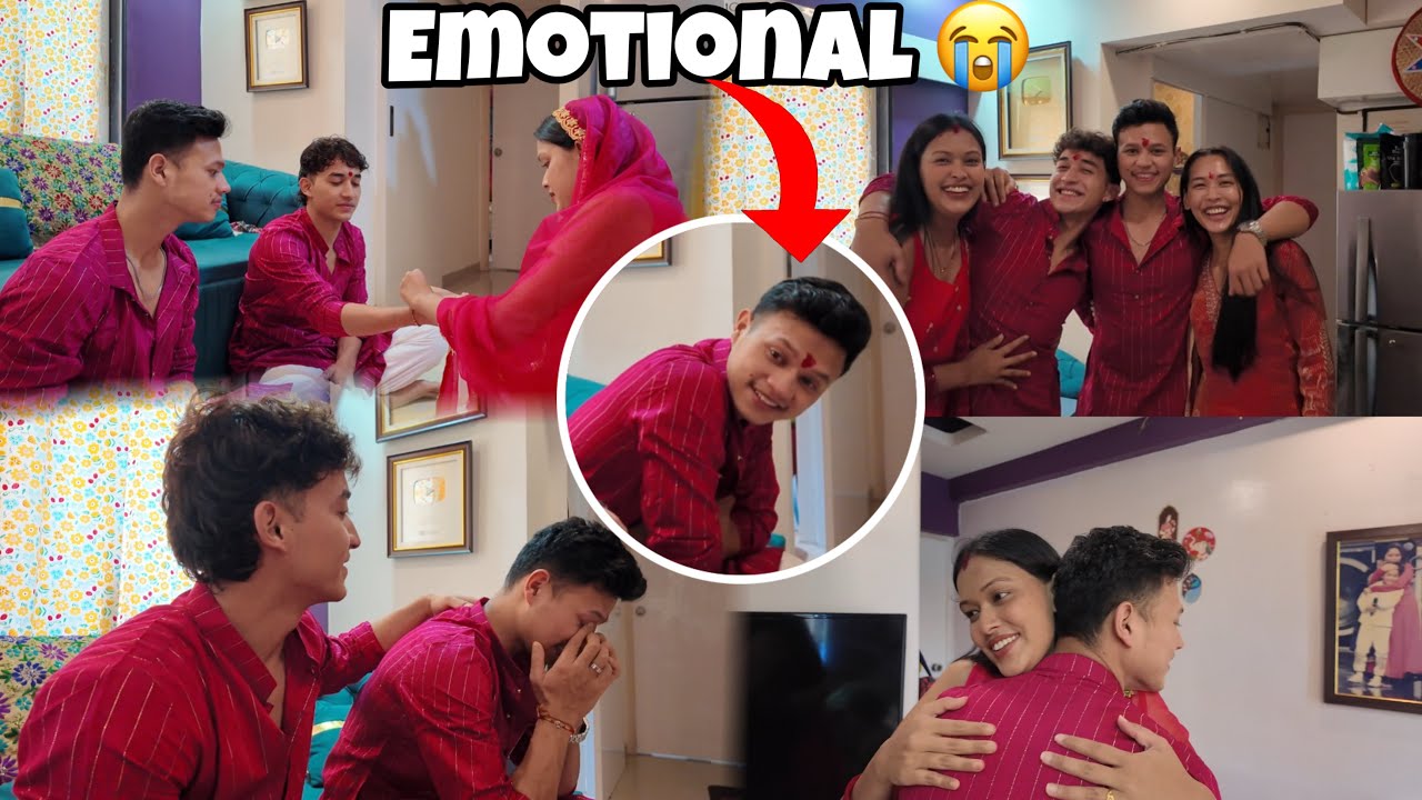 Rakhi vlog❤️|| Sagar emotional ho Gaya😭|| Varsha Thapa