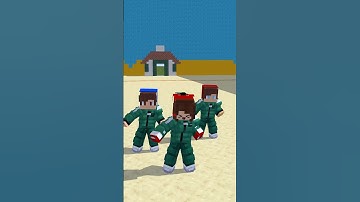 Squid game but rat dance rule? (PART 2) - MAIZEN Minecraft Animation #shorts