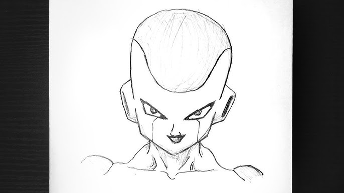 Desenhando freeza #FalaGalvao #freeza #dragonballz #desenhando #desenh