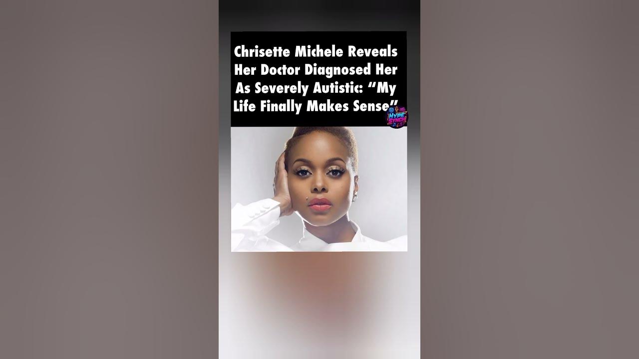 Chrisette Michele Reveals AUTISM Diagnosis: "Finally Makes Sense#chrisettemichele #shorts