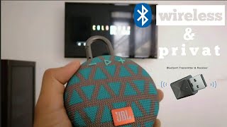 Menghubungkan TV audio dengan peralatan bluetooth yang lain.