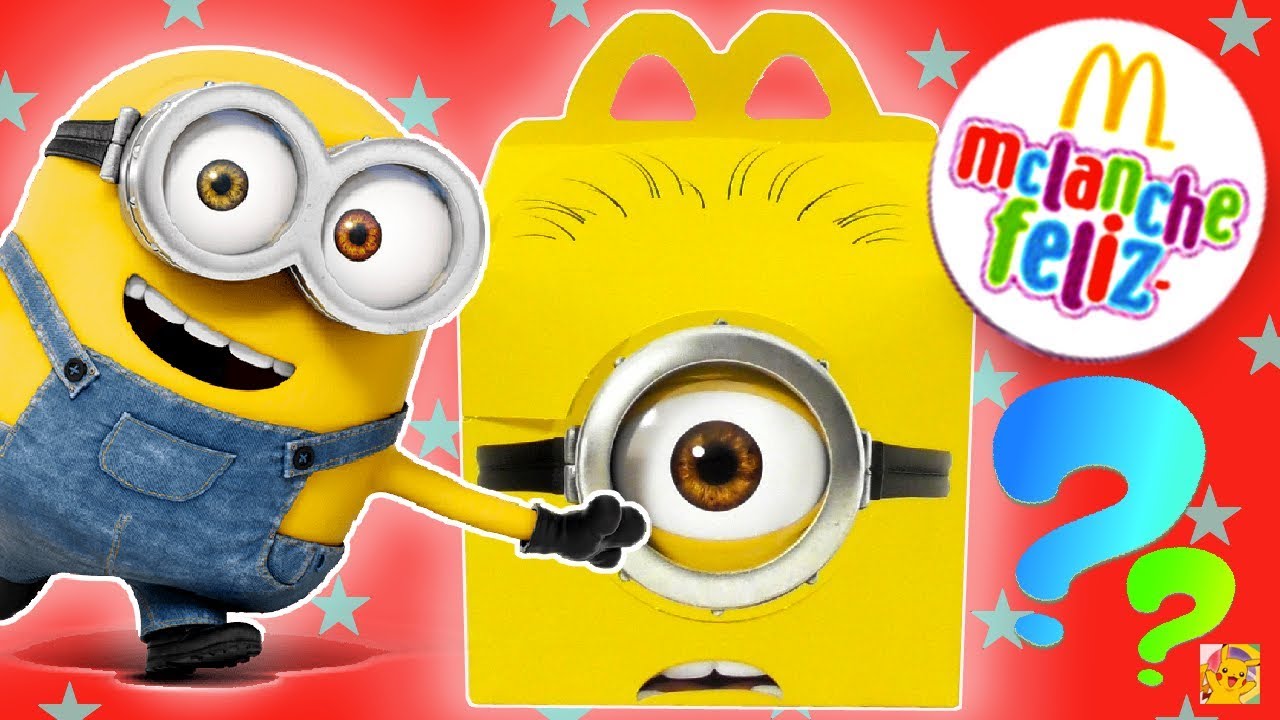 MCLANCHE FELIZ DO MEU MALVADO FAVORITO 3 DO JAPÃO Coleção 2017! Minions (ハッピーセット 怪盗グルーのミニオン大脱走)