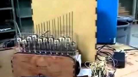 Electric tine organ with Arduino controller - midi instrument