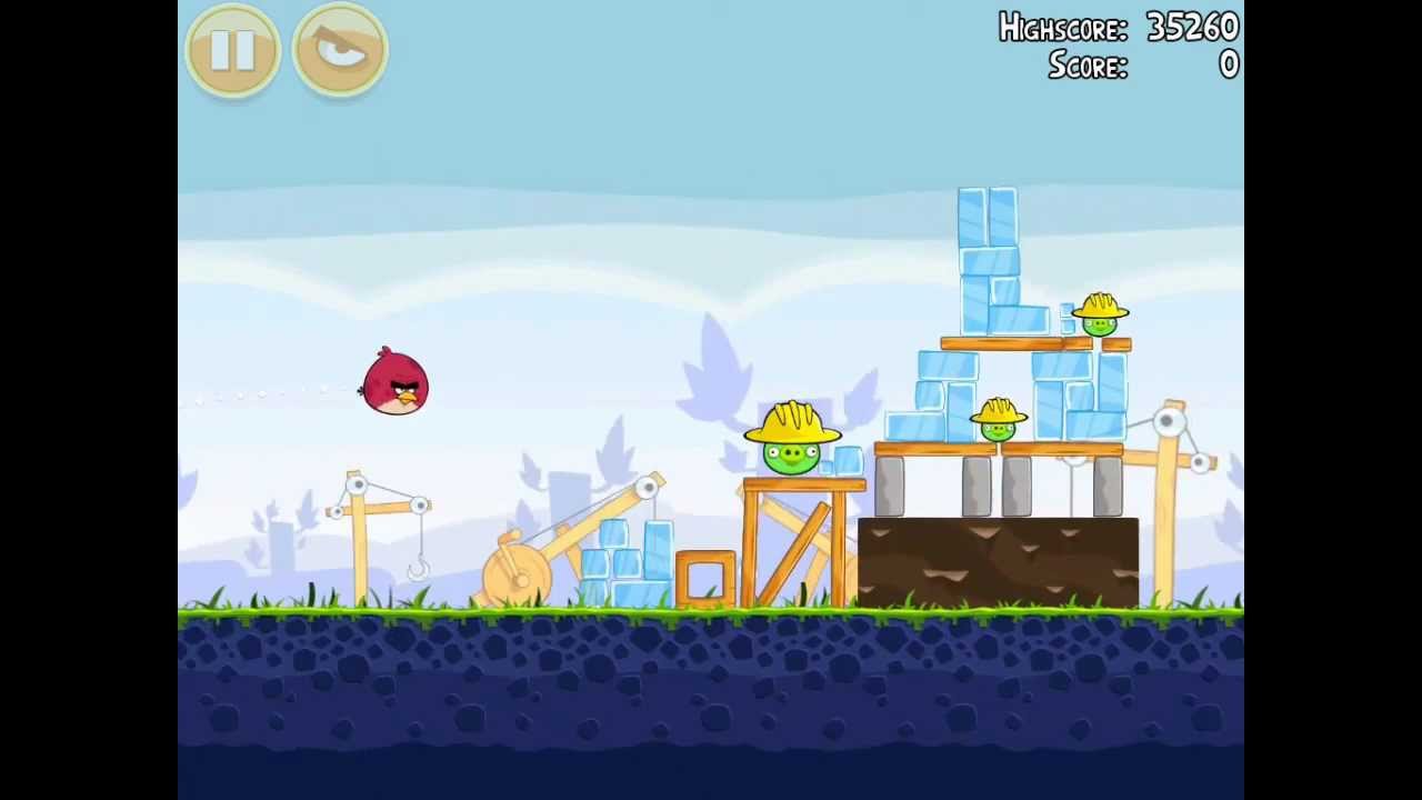 Angry Birds Big Setup 9-2 Walkthrough 3 Star - YouTube