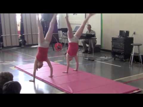 6th Grade Gymnastics Talent Show Routine - YouTube